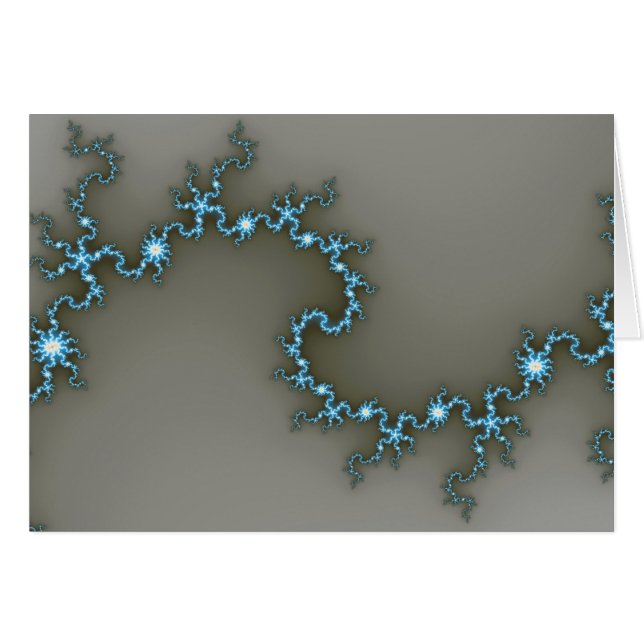 青 – フラクタルカード (正面横)