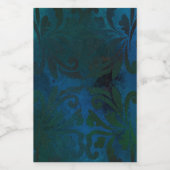 青 フードラベル (シングルラベル)