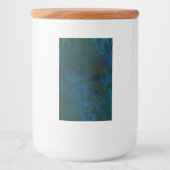 青 フードラベル (正面)