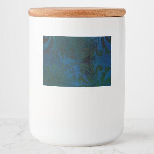 青 フードラベル (正面)