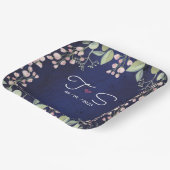 青 ペーパープレート (傾斜あり)