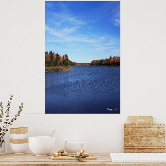 青 ポスター (キッチン)