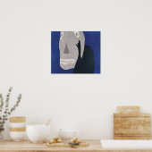 青 ポスター (キッチン)