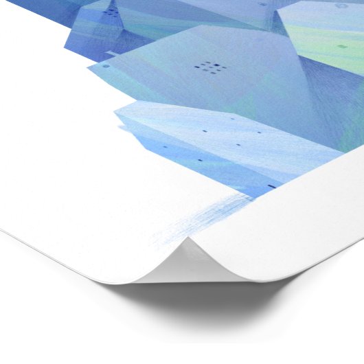 青 ポスター (角)