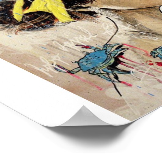 青 ポスター (角)