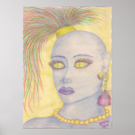 「青」ポスター ポスター