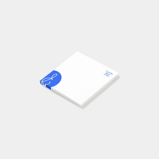 青 ポストイット (アングル)