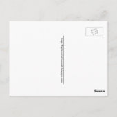 青 – ポストカードのカラー言語 ポストカード (裏面)