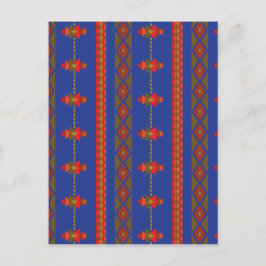 青 ポストカード