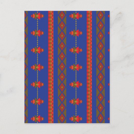 青 ポストカード (正面)