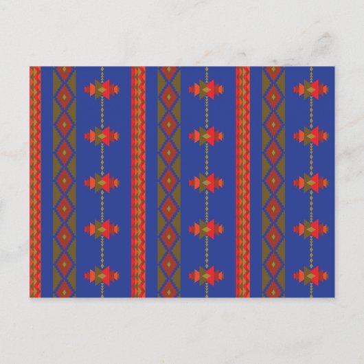 青 ポストカード (正面)