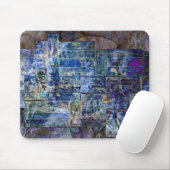 青 マウスパッド (マウス)