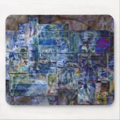 青 マウスパッド (正面)