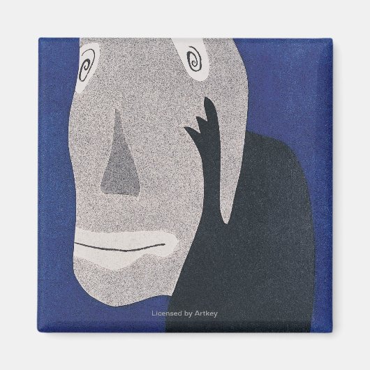 青 マグネット (正面)