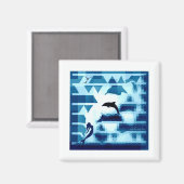 青 マグネット (正面/裏面)