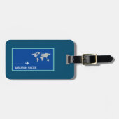 青 ラゲッジタグ (正面横)