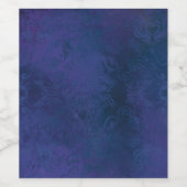 青 ワインラベル (シングルラベル)