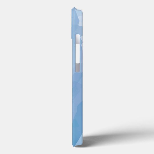 青、抽象芸術、カッコいい水彩画 Case-Mate iPhoneケース (裏面 / 左)