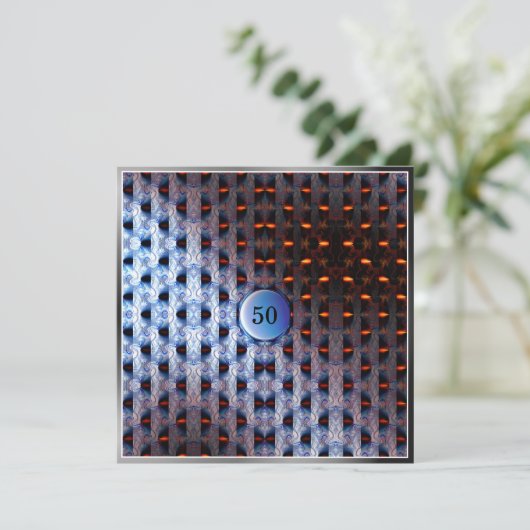 青 招待状 (スタンド正面)