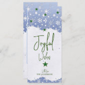 青/森の緑の願い | Christmasフラットカー (正面/裏面)