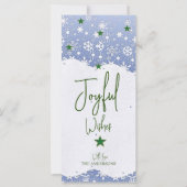 青/森の緑の願い | Christmasフラットカー (正面)