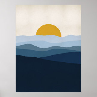 青（横） ポスター