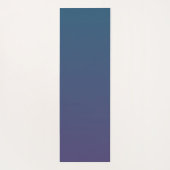 青（海）グラデーション色 ヨガマット (裏面)