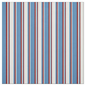 青、淡水色、およびマルーン色のパターン ファブリック (見本)