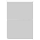 青、灰色の雪結婚片の折り畳まれた座席表 テーブルナンバー (裏面)