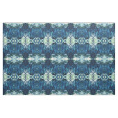 青、灰色、クリーム色及び白い生地「Dublin ファブリック (ファットクウォーター)