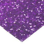 青、灰色、紫のグラデーショングリッター テーブルクロス (アングル)