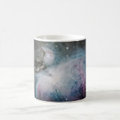 青、灰色、紫星雲 コーヒーマグカップ (中央)