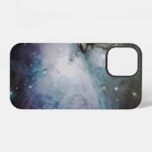 青、灰色、紫星雲 iPhoneケース (裏面横)
