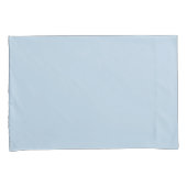 青(無地の色) 枕カバー (正面右)