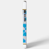 青、白のバイエルン様式。 Case-Mate iPhoneケース (裏面 / 左)