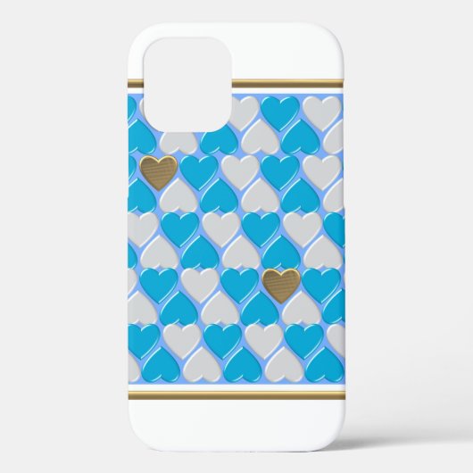 青、白のバイエルン様式。 Case-Mate iPhoneケース (裏面)