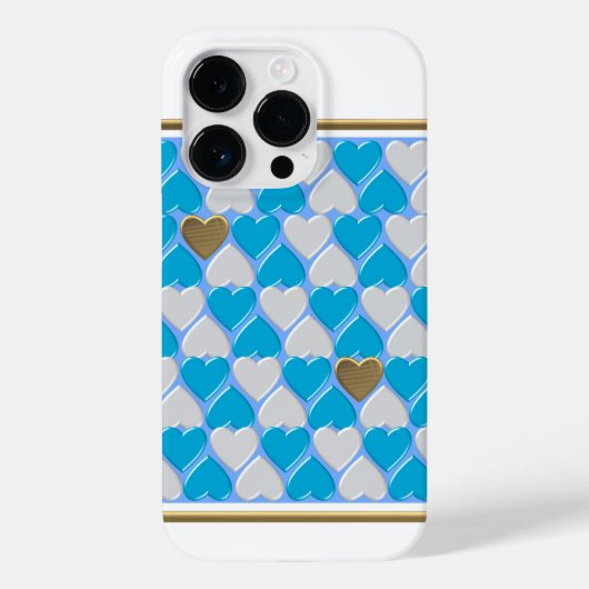 青、白のバイエルン様式。 Case-Mate iPhoneケース (裏面)