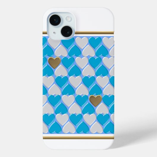 青、白のバイエルン様式。Case-Mate iPhone Cas Case-Mate iPhoneケース (裏面)