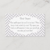 青、白、グレーのモンキーブックリクエスト エンクロージャーカード (裏面)