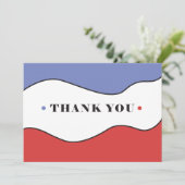 青、白、赤 – サンキューカード (スタンド正面)