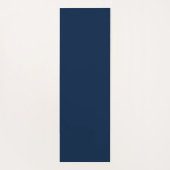 青、白、金ゴールドの大理石の渦巻き流体アート ヨガマット (裏面)