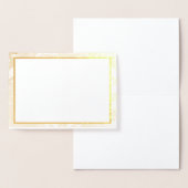 青 箔カード (ディスプレー)