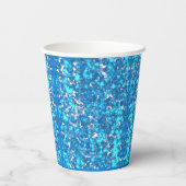 青 紙コップ (裏面)