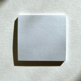 青/緑のギンガムポストイットノート ポストイット