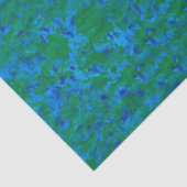 青、緑の質感魚の海のティッシュペーパー 薄葉紙 (詳細)