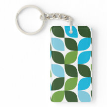 青、緑、カッコいいトレンディー、モダン自然抽象芸術