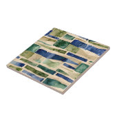 青、緑、ルーペフェイク積 タイル (側面)