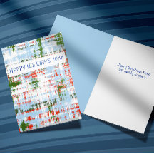 青 緑 白 赤のアブストラクト・エクスプレッショニズム