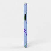 青、緑、紫のサンショウウオ Case-Mate iPhoneケース (裏面/右)