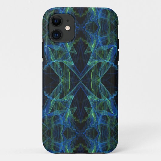 青、緑、黒iPhone 5カスタムケース – メイトID Case-Mate iPhoneケース (裏面)